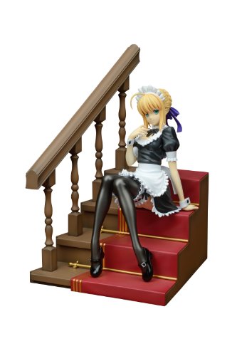 Plum Fate Saber Delusion Maid Ver. Scale Figure from Japan_1