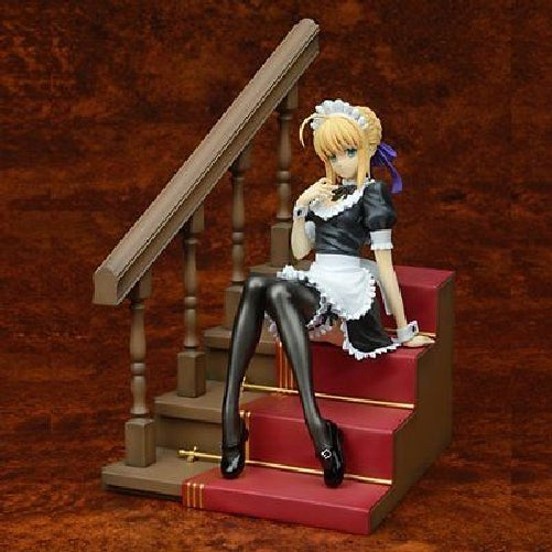 Plum Fate Saber Delusion Maid Ver. Scale Figure from Japan_2