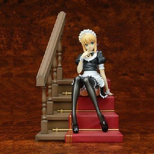 Plum Fate Saber Delusion Maid Ver. Scale Figure from Japan_3