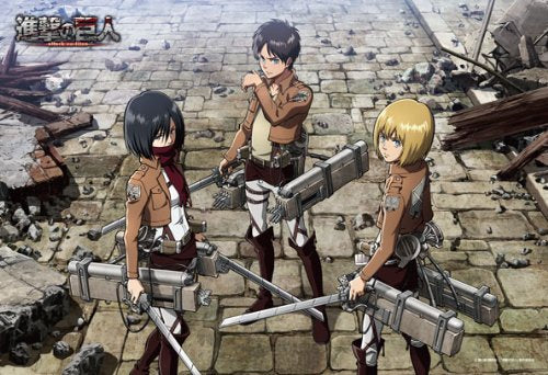 Ensky Attack on Titan Aragau Monotachi 300 Piece Jigsaw Puzzle from Japan_1