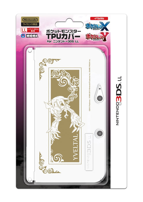 Pokemon Nintendo 3DS XL TPU Silicone Cover YVELTAL Case Protector Clear 1124809_1