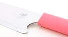 Mac Kids kitchen knife pink KK-50P StainlessSteel Elastomer Handle Made in Japan_3