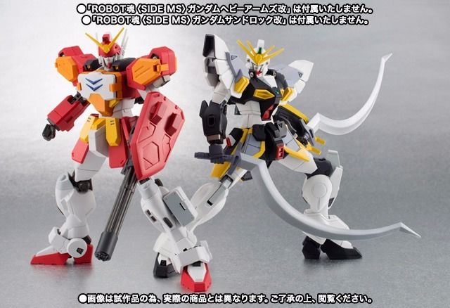 ROBOT SPIRITS Side MS GUNDAM SANDROCK & HEAVYARMS PARTS Set BANDAI from Japan_2