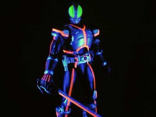 S.H.Figuarts Masked Kamen Rider 555 FAIZ GLOWING STAGE SET Action Figure BANDAI_1