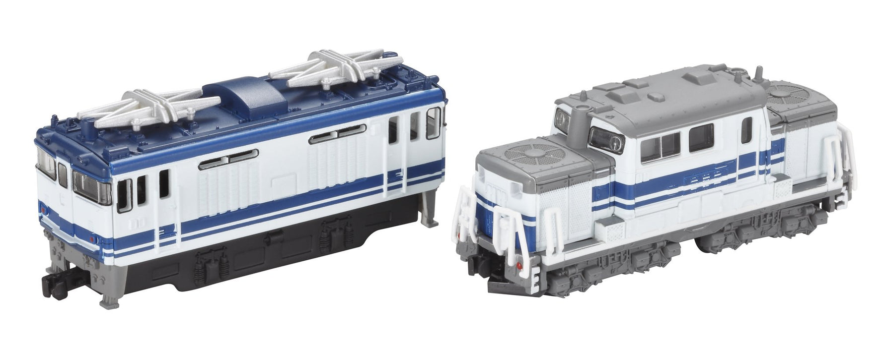 B Train Shorty DD51 form diesel locomotive + EF64 form electric locomotive Kit_1