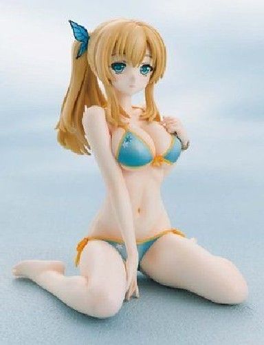 Aoshima Next Kashiwazaki Sena 1/7 Y-shirt Swim Wear Figure from Japan_7