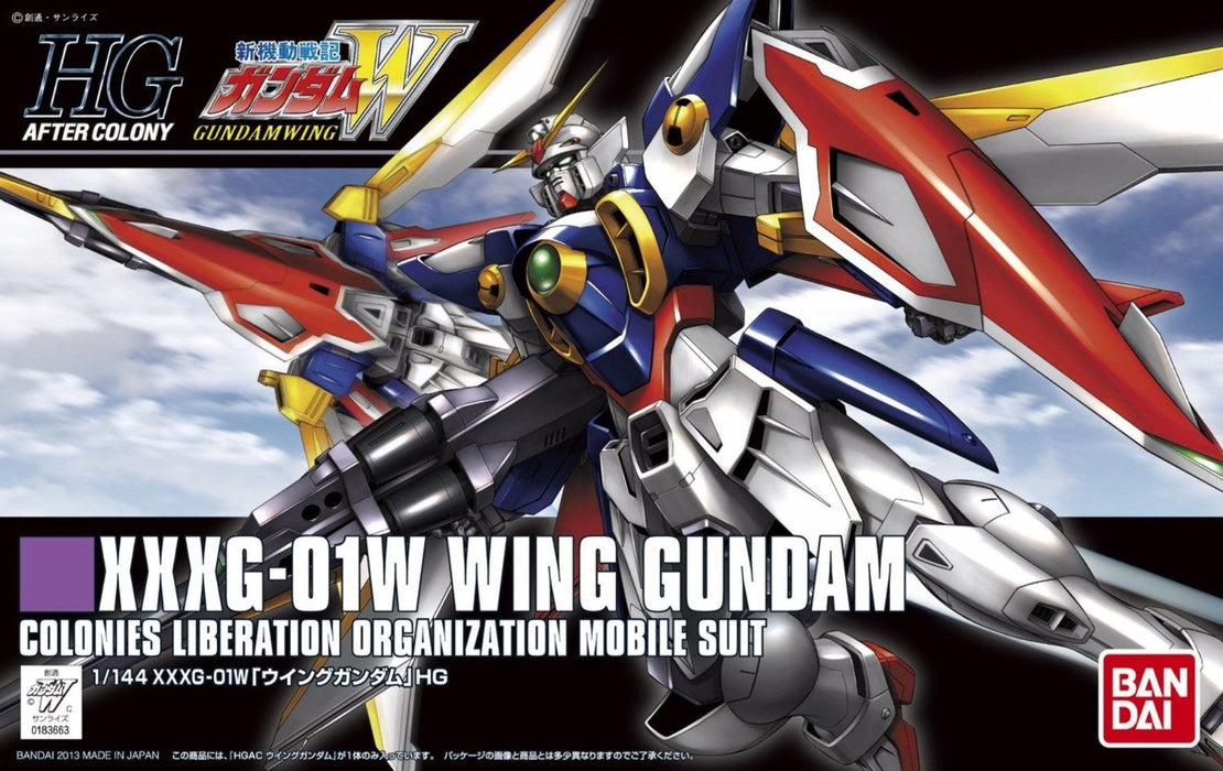BANDAI HGAC 1/144 XXXG-01W WING GUNDAM Plastic Model Kit Gundam W from Japan_1