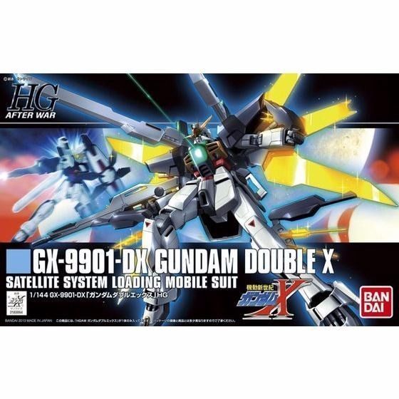 BANDAI HGAW 1/144 GX-9901-DX GUNDAM DOUBLE X Plastic Model Kit Gundam X_1