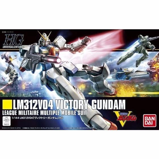 BANDAI HGUC 1/144 LM312V04 VICTORY GUNDAM Plastic Model Kit Mobile Suit V Gundam_1