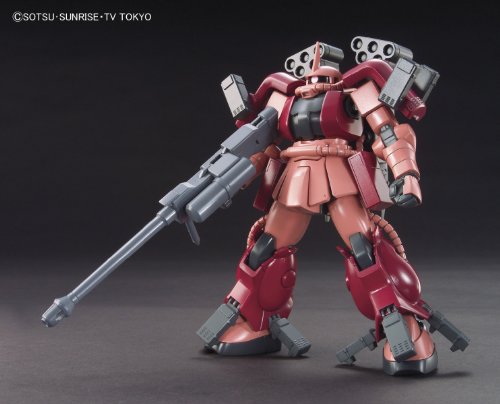 Gunpla 1/144 BANDAI Gundam HGBF Zaku Amazing Build Fighter Tatsuya Yuuki Custom_2