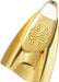 Soltec-swim Hydro Tech 2 Fin Swim Hard Type Gold L Size 201181 NEW from Japan_2