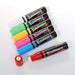 Uni MITSUBISHI Black Board POSCA EX-Bold 6 Color Set Chalk Marker PCE50017K6C_3