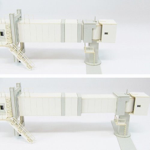 Sankei Aviation scene series Airport Boarding Bridge Assembly Paper Kit MK08-08_3
