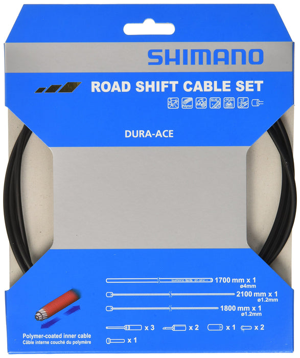 Shimano Dura-Ace OT-SP41 Road Shift Cable Set for ST-9000 Black Y63Z98910 NEW_1