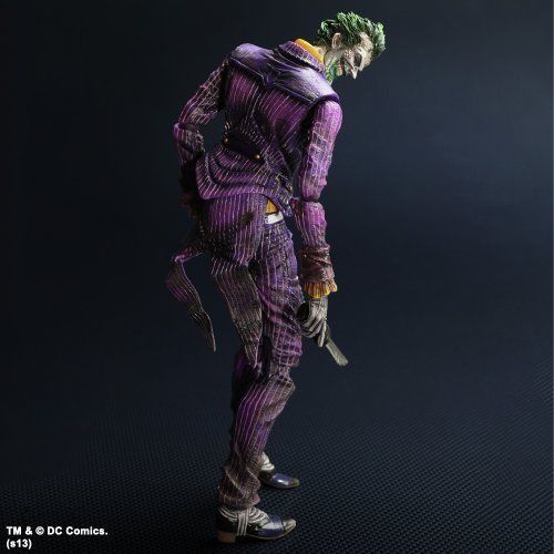 Square Enix Batman Arkham City Play Arts Kai Joker Figure NEW from Japan_3