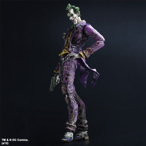 Square Enix Batman Arkham City Play Arts Kai Joker Figure NEW from Japan_5