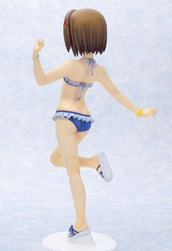 Magical Girl Lyrical Nanoha The MOVIE Hayate Yagami Swimsuit Ver 1/4 PVC Gift_7