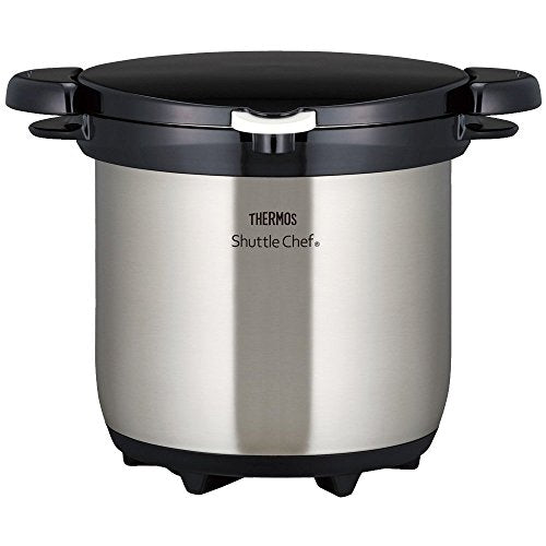Thermos Vacuum Insulation Cooker Shuttle Chef 4.5l Clear Stainless KBG-4500CS_1