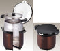 THERMOS vacuum heat insulation cooker Shatorushefu 4.5L clear Brown KBG-4500 CBW_2