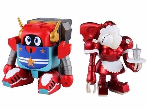 Super Robot Chogokin MIC & PIGGY & BIG ORDER ROOM Action Figure BANDAI Japan_1