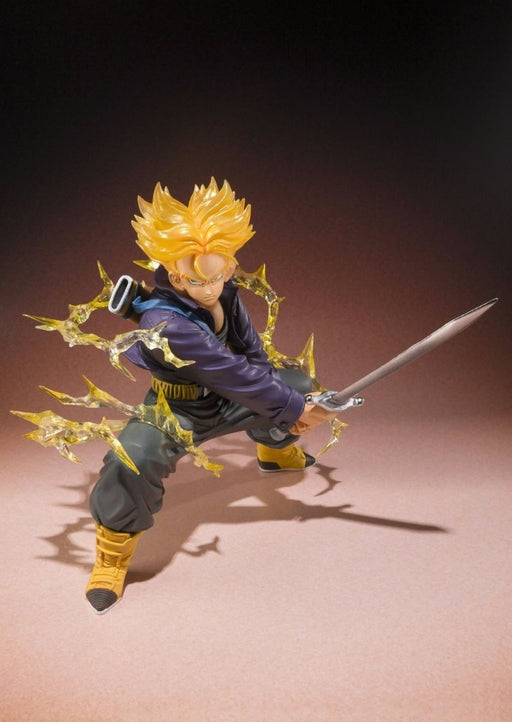 Figuarts ZERO Dragon Ball Z SUPER SAIYAN TRUNKS PVC Figure BANDAI from Japan_2