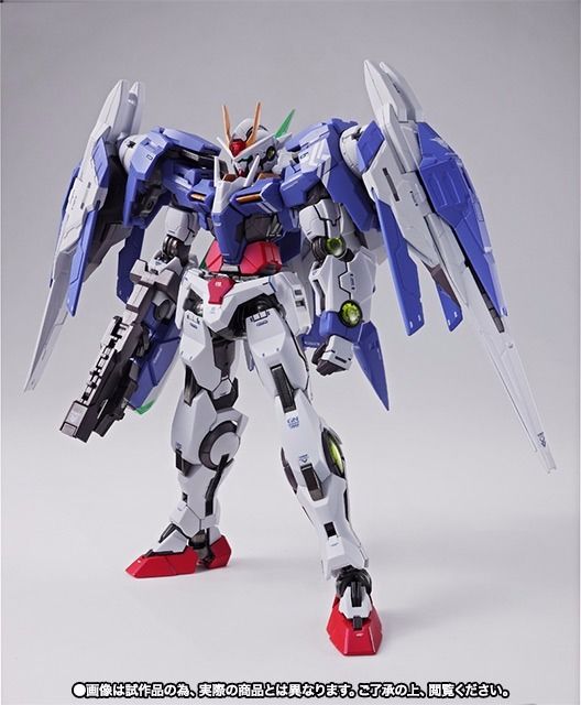 METAL BUILD Gundam 00 GN-0000 + GNR-010 00 RAISER Action Figure BANDAI Japan_7