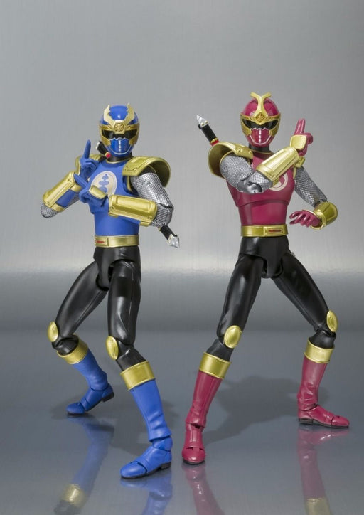 S.H.Figuarts Ninpuu Sentai Hurricaneger GOURAIGER Set Action Figure BANDAI Japan_2