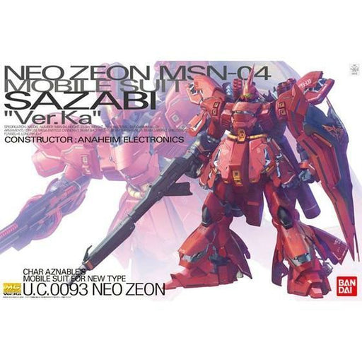 BANDAI MG 1/100 MSN-04 SAZABI Ver Ka Plastic Model Kit Char's Counter Attack_1