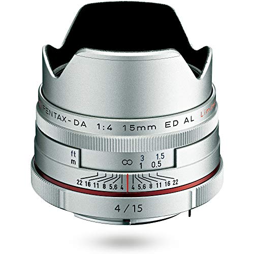 PENTAX ultra wide angle single focus lens HD PENTAX-DA15mmF4ED AL Limited Silver_1