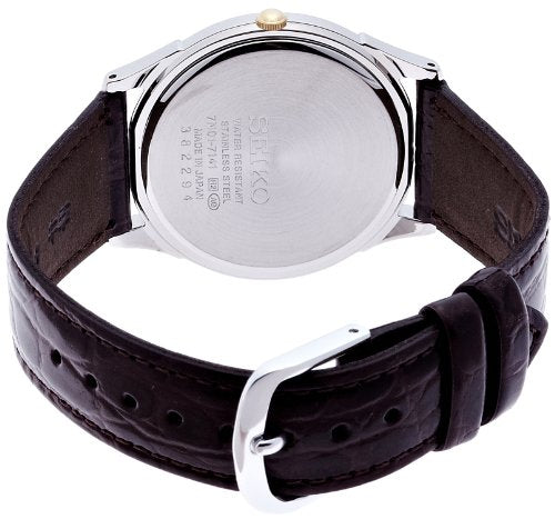 SEIKO Spirit SBTB006 Waterproof Men's Watch Made in JAPAN Brown Leather NEW_4