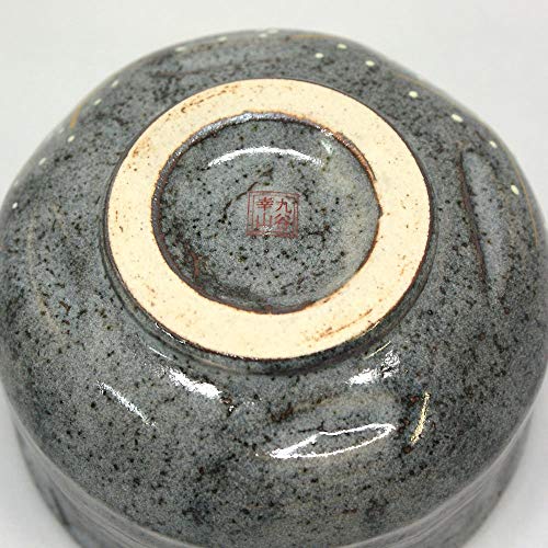 Japanese Matcha Bowl Rabbit KUTANI YAKI ware K3-0824 NEW_4