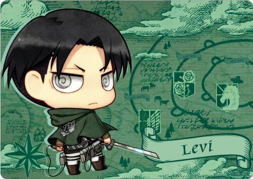 Attack on Titan Mouse Pad 3 Levi NEW from Japan_1