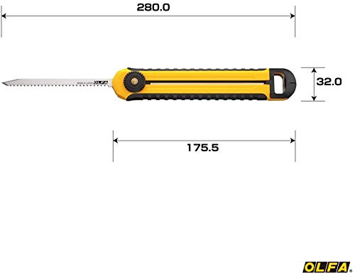 OLFA Cutter Grinding Saw 217B Yellow (Blister pack) NEW from Japan_4