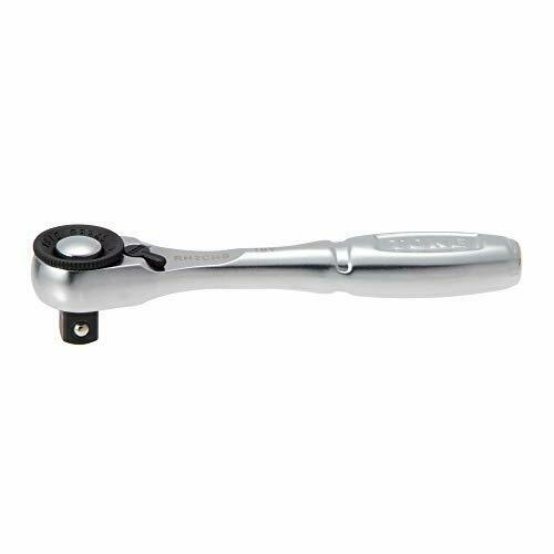 TONE RH2CHS 1/4 Square Drive 60 Teeth Short Handle Ratchet NEW from Japan_2