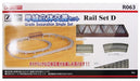 Rokuhan Z gauge R063 Rail Set D single wire crossing sets 560mmx860mm NEW_1