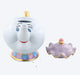 Disney Resort limited release ' Beauty and the Beast ' Mrs. Potts Teapot NEW_2