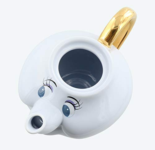 Disney Resort limited release ' Beauty and the Beast ' Mrs. Potts Teapot NEW_3