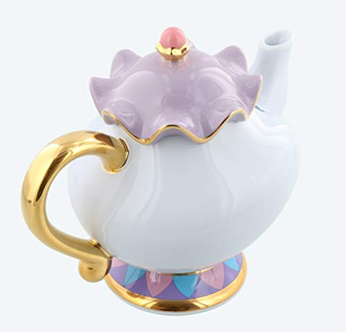 Disney Resort limited release ' Beauty and the Beast ' Mrs. Potts Teapot NEW_4