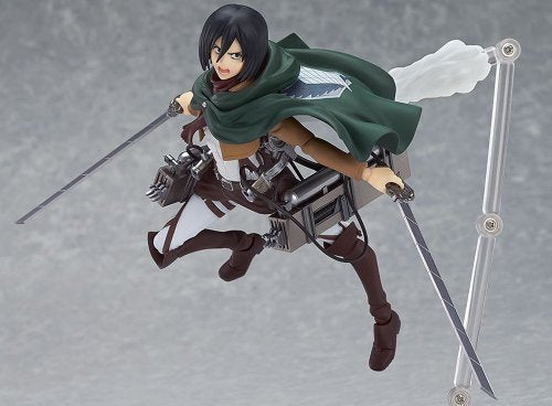 Max Factory figma 203 Attack on Titan Mikasa Ackerman Action Figure ABS&PVC NEW_3