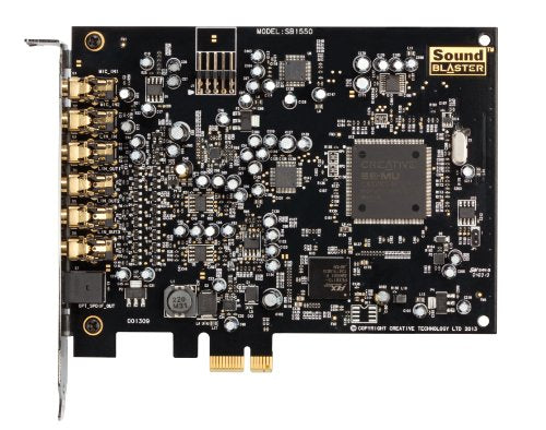 CREATIVE Hi-Res Sound Card Sound Blaster Audigy Rx PCI-e SB-AGY-RX NEW_2