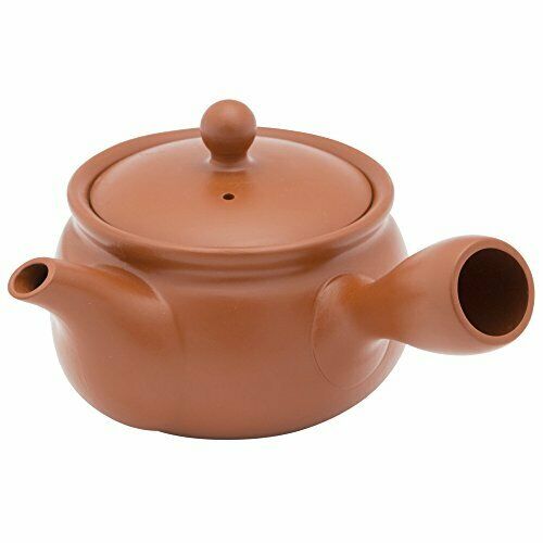 teapot Kyusu ceramic Strainer Tokoname Pottery Tea Pot 360ml NEW from Japan_1