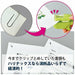 Kokuyo SLN-MSH110W Staplerless Harinacs 10 Sheets Stapler White NEW from Japan_5