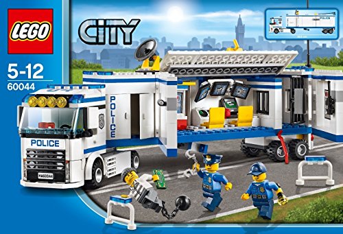 60044 Lego City Police base track Construction skills, imagination development_3