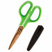Plus Scissors Fit Cut Curve Premium Titanium Premium Green 34-549 NEW from Japan_1