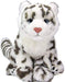 Real Stuffed Snow leopard Child COLORATA Plush Doll animal Family Series NEW_2