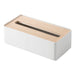 Yamazaki Industries Tissue Box Case RIN with Lid L Natural W26xD13xH8.2cm 7730_1