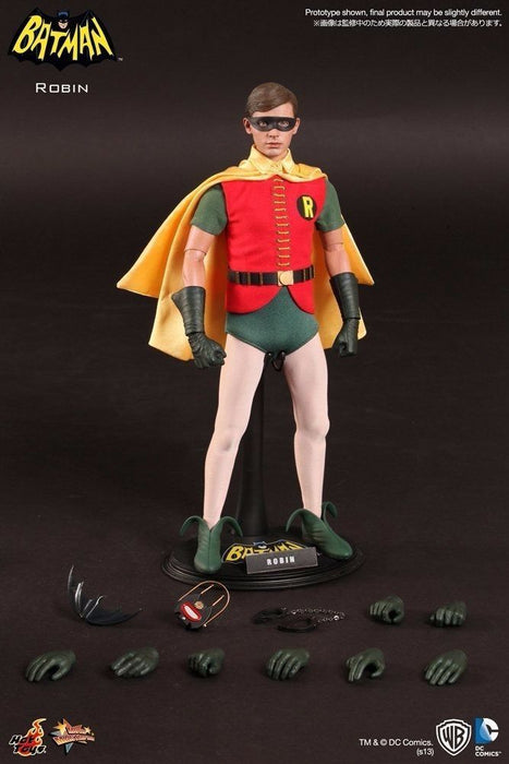 Movie Masterpiece Batman 1966 ROBIN 1/6 Action Figure Hot Toys NEW from Japan_6