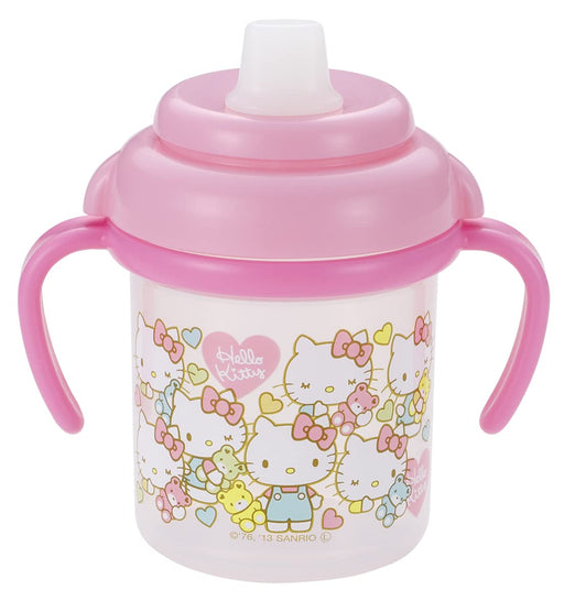 OSK Hello Kitty Sanrio training mug MB-12 Multicolor Made in Japan PP, Silicone_1