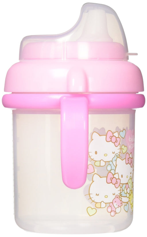 OSK Hello Kitty Sanrio training mug MB-12 Multicolor Made in Japan PP, Silicone_2