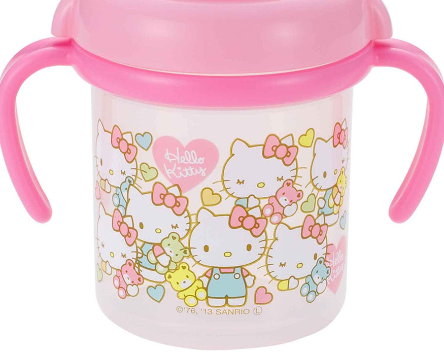 OSK Hello Kitty Sanrio training mug MB-12 Multicolor Made in Japan PP, Silicone_4
